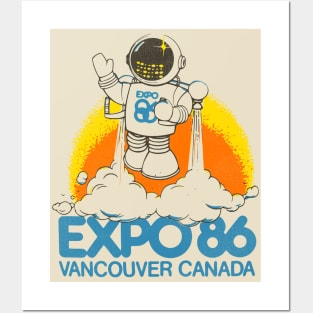 Retro Defunct Expo 86 World's Fair Vancouver Canada Posters and Art